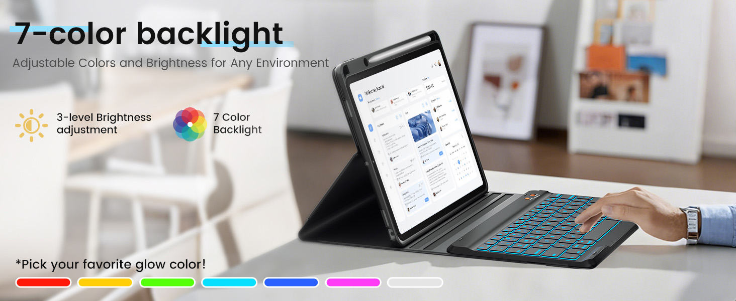 keyboard case for iPad 10th 11th