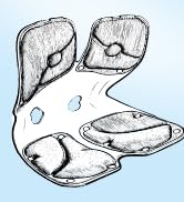 Ergonomic Back and Lumbar Support Pillow