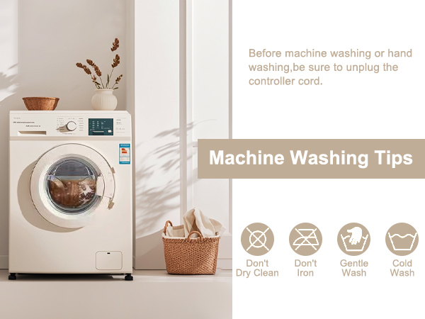 Machine Washing Tips
