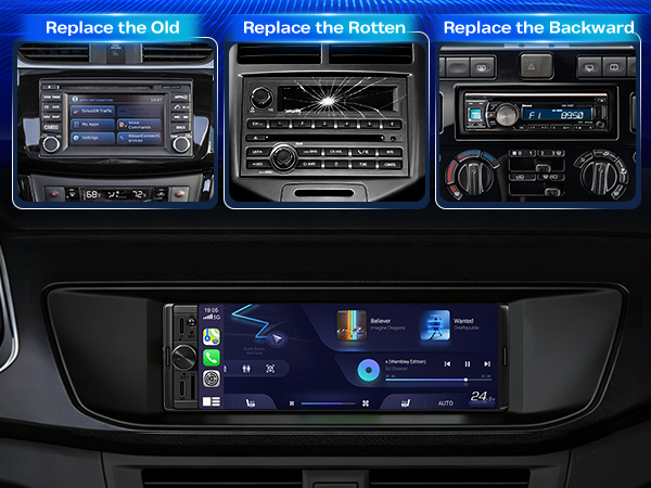 single din car play 4