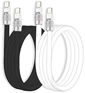 chubbycable Couple Chubby 2-Pack 240W USB C Cable Extra Thick Silicone Fast Charging Cable Compat...