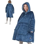 Degrees of Comfort Oversized Blanket Hoodie | Soft Wearable Blanket for Adults | Cozy Sweatshirt ...