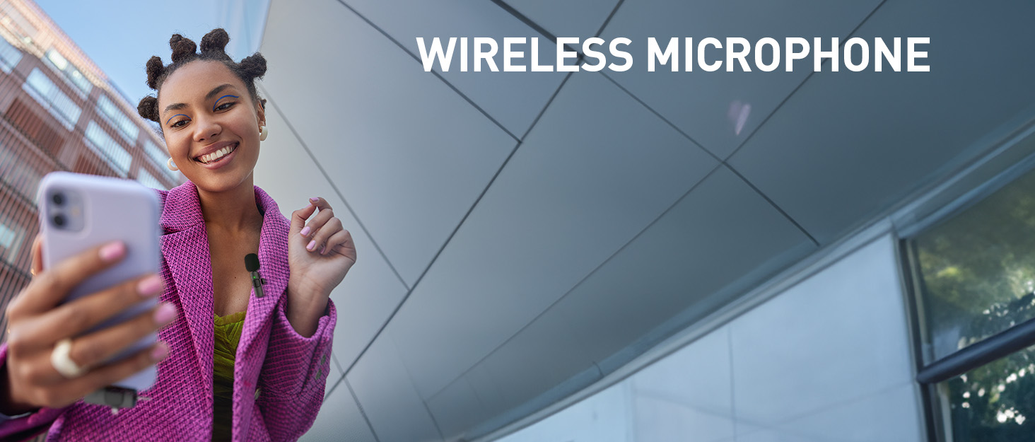 wireless lavalier microphones