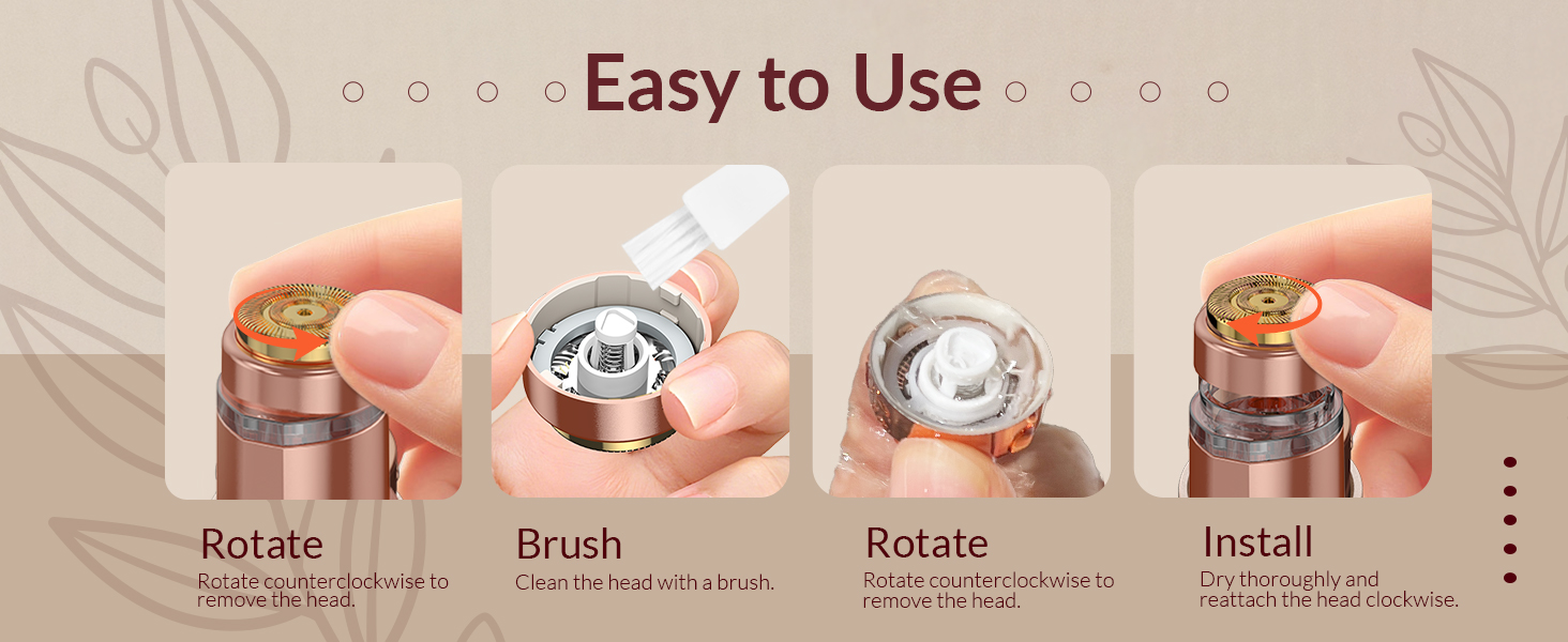 facial hair remover for women face