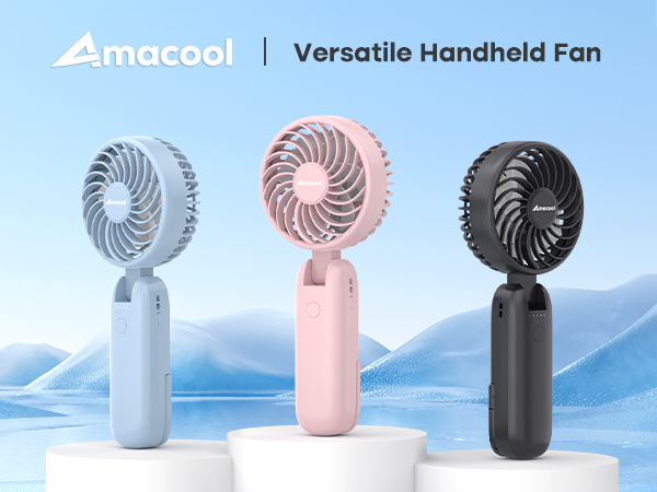 Portable handheld fan