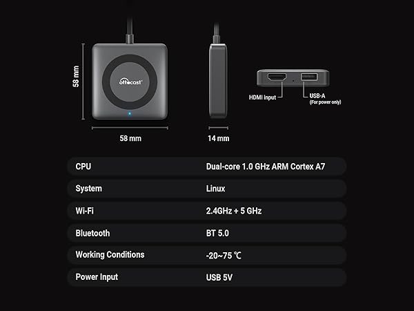 OTTOCAST Car TV Mate Pro &amp;amp; Wireless Carplay Adapter 2-in-1