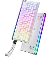 ATTACK SHARK R85 HE Rapid Trigger Keyboard Magnetic Switch with Custom Lightbox, 75% Wired Mechan...