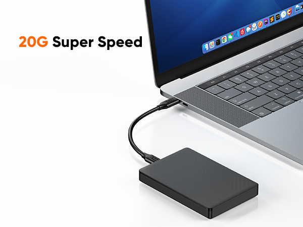 20G Hard Driver C Type C Cable