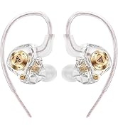 Piluyaa Wired Gaming Headphones IEM Earphones with 1DD,QKZ ENZO in Ear Monitor, HiFi Earbuds, Bas...