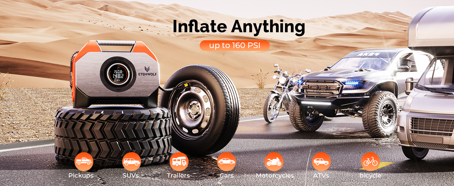 inflatable anything up to 160 p5 wheels