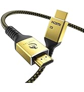 LIONWEI 8K Certified HDMI Cable 10FT/3M, HDMI 2.1 Cable 8K@60Hz 4K@120Hz, 48Gbps Ultra High Speed...
