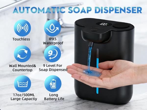 soap dispenser wall mount
