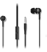 Motorola wired earbuds with microphone in-ear headphones corded black head phones cool gadgets gifts