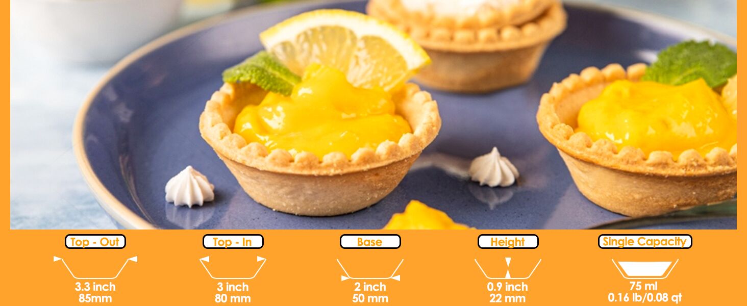 Egg Tart Molds tart pan tartlet pans mini pie tins tart molds for baking mini muffin tin