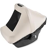 Skip Hop All Seasons Baby Car Seat Cover 4 in 1 Universal Fit with UPF40+ Sunshade and Water Resi...