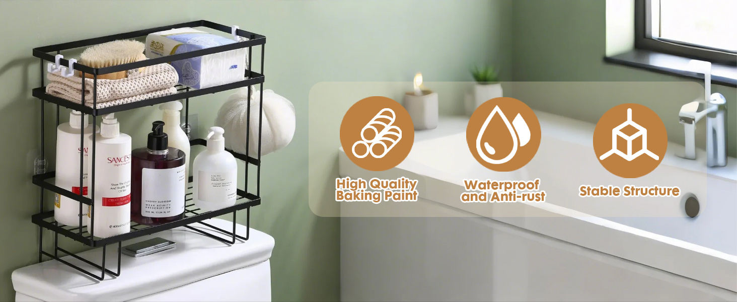 Over The Toilet Storage