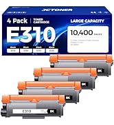 E310 Black Toner Cartridge 4-Pack Replacement for Dell E310 E310dw E514 E515 P7RMX PVTHG 593-BBKD...