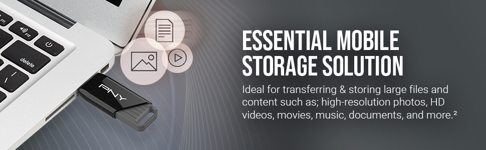 PNY Attaché X USB 3.2 Flash Drive - Essential Mobile Storage Solution