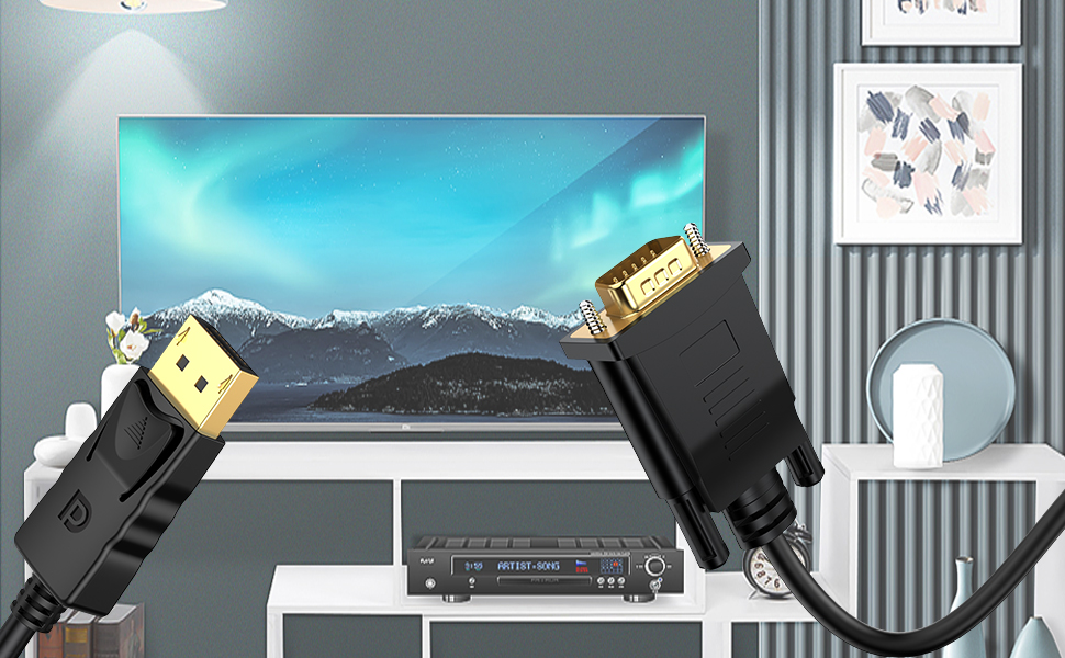 displayport to vga