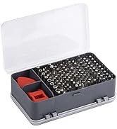 WMORE Screwdriver Set, 117 in 1 Precision Screwdrivers with Tri-Angle, Slotted, Phillips, Torx an...