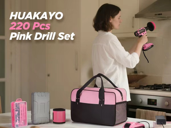 pink drill set
