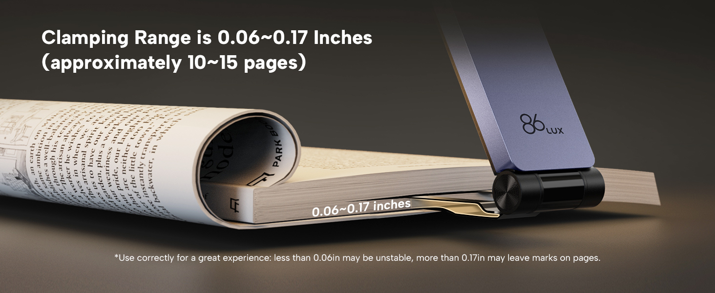 rechargeable book light