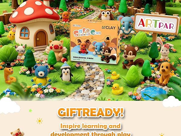 ARTPAR AIR DRY CLAY Christmas KITS