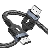 Acer HDMI 2.1 Cable 6.6FT, [8K@60Hz, 4K@120Hz] 48Gbps Ultra High-Speed Braided Cord Supports HDR1...