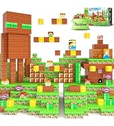 108PCS Magnetic Blocks Building Toys - Build Mine Magnet World Game Adventure Set Varied Game Ele...