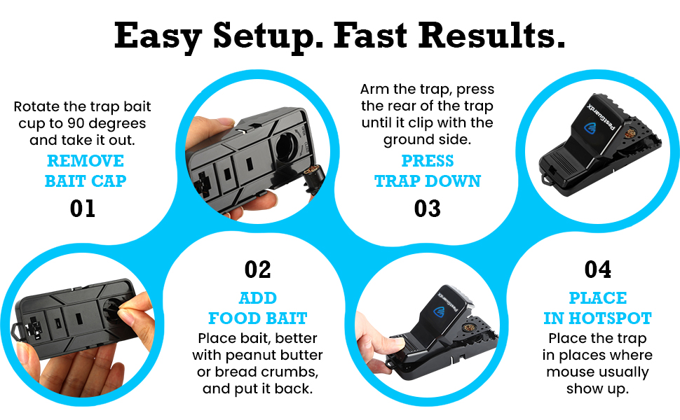 Extra Large Reusable Mouse &amp; Squirrel Trap
