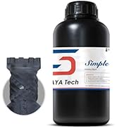 Siraya Tech Simple 3D Printer Resin Water Washable 3D Printing Resin Super Easy to Clean and Prin...