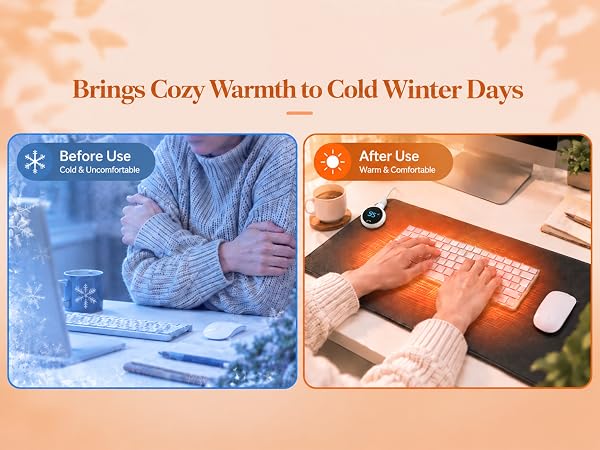 heated desk pad