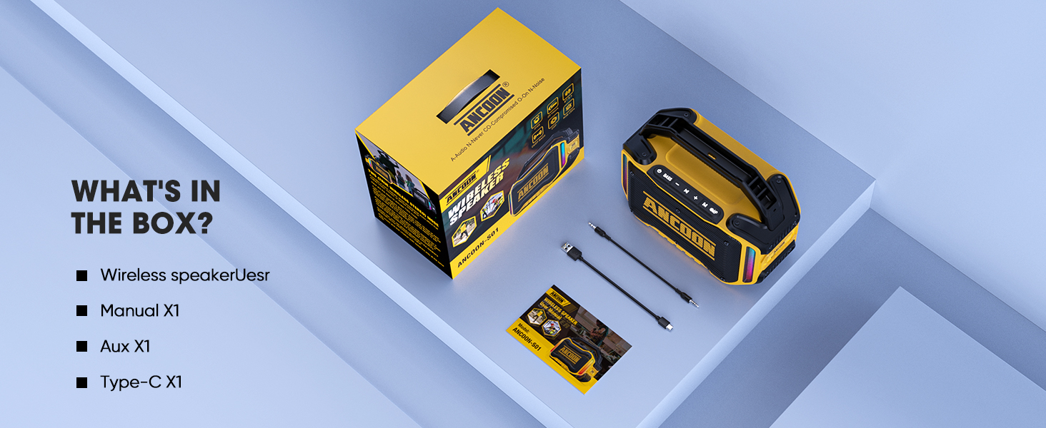 construction bluetooth speaker