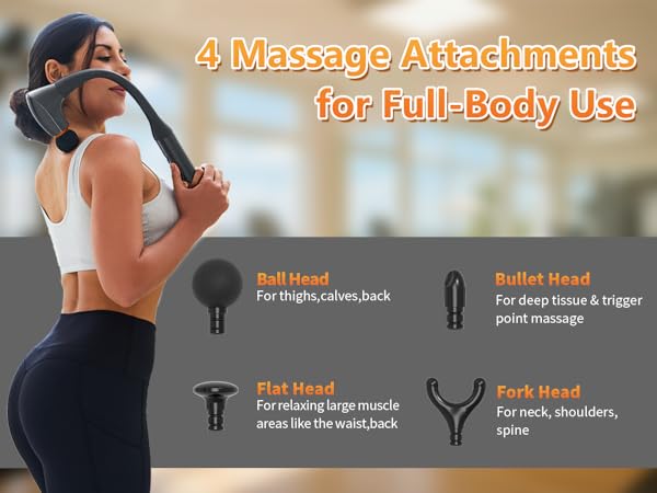 deep tissue massage gun portable massage