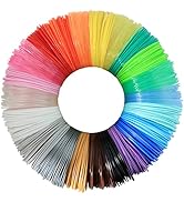 BBLIFE 1.75mm PLA 3D Pen/Printer Filament Refill, 22 Colors, Each Color 10ft, Total 220ft PLA Fil...