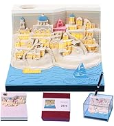3D Time Piece Calendar, 2026 Desk Calendar With LED Light, 3d Tree Memo Pad Creative Desk Calenda...