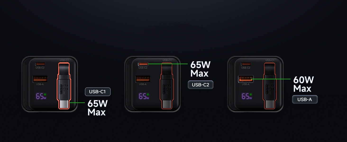 65w usb c charger
