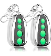 M12 Remote Control 4-Button Transmitter for Swing/Sliding Gate Opener, Compatible with Lockmaster...