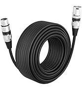 GearIT XLR to XLR Microphone Cable (150 Feet, 1 Pack) XLR Male to Female Mic Cable 3-Pin Balanced...