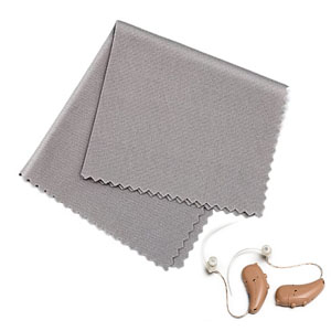 hearing aid cleaning cloth