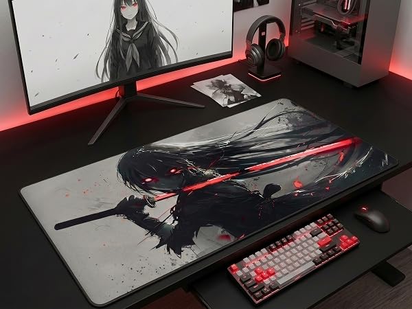 xxl gaming anime mousepad