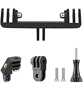 gopro Dual Twin Mount Adapter, 90 Degree Direction Elbow Mount Adapter