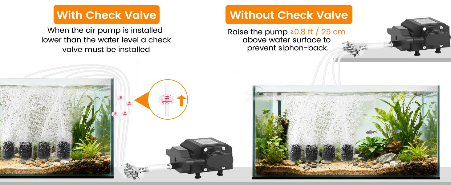 aquarium air bubbler