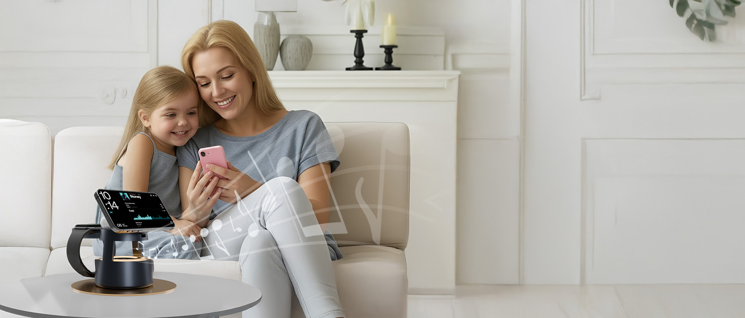 5 in 1 Magnetic Wireless Charger