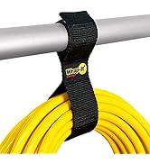 Twin-Straps by Wrap-It Storage - 12" (6-Pack) - Hook and Loop Hanging Cord Wrap for Multi-Purpose...