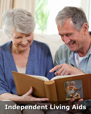 Independent Living Aids dementia memory loss visually impaired reminders 