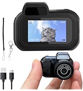 Msiud Mini Digital Camera, Point Shoot Compact Small LCD Screen Card Monoreflexes Shaped Portable...