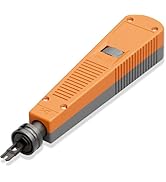 Punch Down Tool with 110 Blade, Ethernet PunchDown Tool, Keystone Punch Down Tool for Cat 8, Cat ...