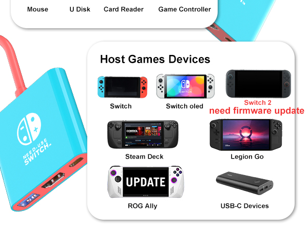 switch dock