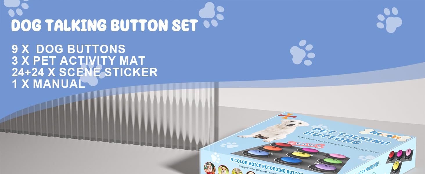 Dog Buttons for Communication